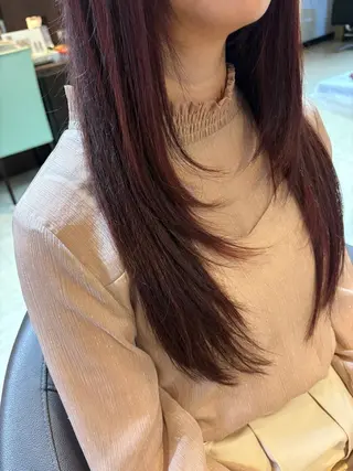 ロング カラー ヘアアレンジ sayaka/メンズ /パーマ/マッシュのヘアスタイル
