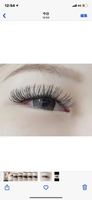 マツエク・マツパ eyelash Anmut Lunaのマツエク・マツパデザイン