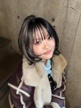 ミディアム カラー RiSA ★のヘアスタイル