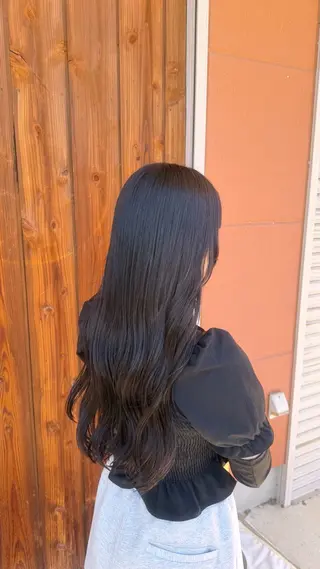 ロング カラー 颯人⁑艶カラー/ 透明感カラーのヘアスタイル