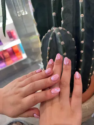 ネイル なぽ ❤︎長さだし / 韓国nailのネイルデザイン