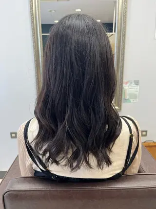 ロング 産休の為お休みです! 小島凜のヘアスタイル
