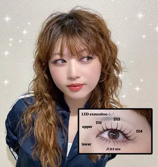マツエク・マツパ etora eye 渋谷店のマツエク・マツパデザイン