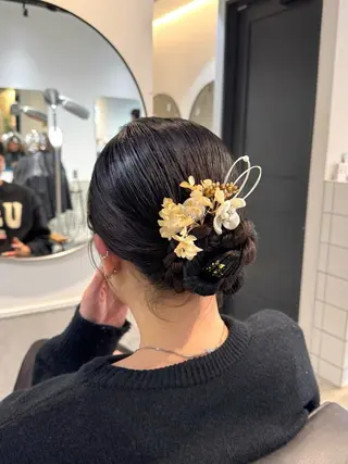 ヘアアレンジ 𝐇𝐢𝐧𝐚 ⟡.·のヘアスタイル