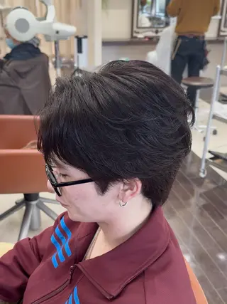 ショート レイヤー職人・ 似合せ美容師そうまのヘアスタイル