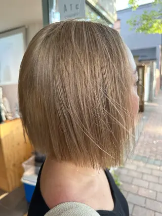 ショート カラー レイヤー/ヘアセット 💐nao.のヘアスタイル