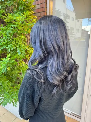 セミロング 畠 悠也のヘアスタイル