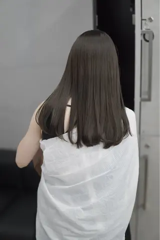 セミロング カラー reina/髪質改善 /酸性ストレートのヘアスタイル