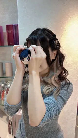 ミディアム ヘアアレンジ 韓国/アイドルヘア 🎀みづきのヘアスタイル