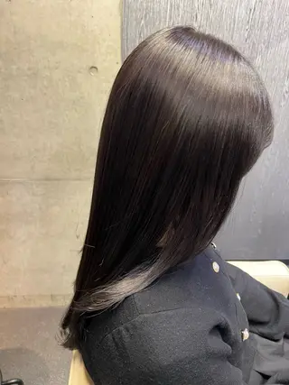 ロング 松井 夏輝のヘアスタイル