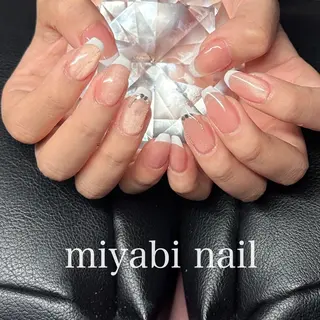 ネイル miyabi nail 桂川駅近くのネイルデザイン