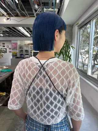ショート カラー ヘアアレンジ メンズ 心斎橋美容室 Junのヘアスタイル