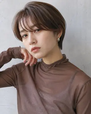ショート カラー ショート&ボブ🦋 shell立川🫧のヘアスタイル