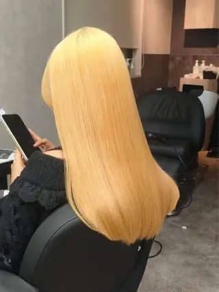 ロング カラー 森山 謙斗のヘアスタイル