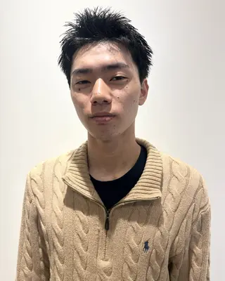 ショート メンズ 田中 遥陽のヘアスタイル