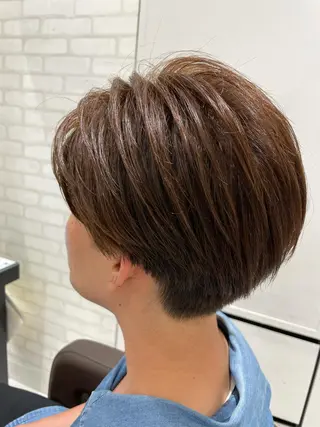 ショート 福島 望のヘアスタイル