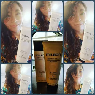 ロング カラー spa hair ark 富井直美のヘアスタイル