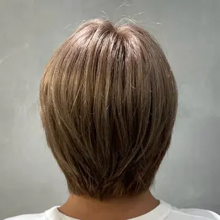 ミディアム カラー ヘアアレンジ fifth 石川 凪のヘアスタイル