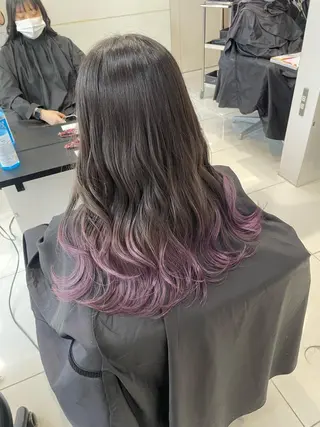 セミロング カラー パーマ ヘアアレンジ 💗無料カットモデル 募集中yu-ki💗のヘアスタイル