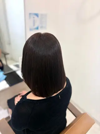 セミロング カラー あいみ ♬.*ﾟのヘアスタイル