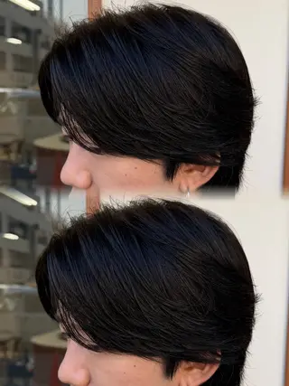 メンズ 縮毛矯正モデル募集中 SORAのヘアスタイル