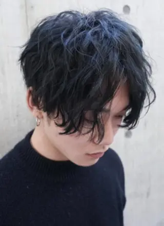 パーマ メンズ 韓・中華美女ヘア 🇰🇷×🇨🇳のヘアスタイル