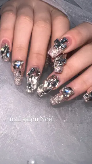 ネイル nail salon Noël_赤磐のネイルデザイン