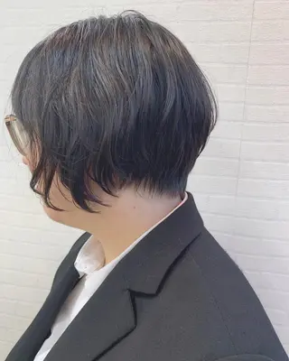 ショート パーマ 初めてのショート お任せください✂️のヘアスタイル