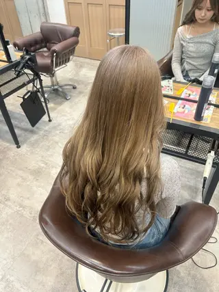 ロング カラー 韓国モテカラー/ KaRin👼🏻のヘアスタイル