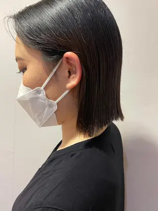 ショート 久保 明日香のヘアスタイル