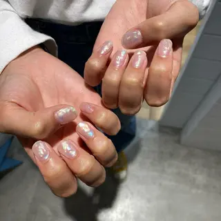 ネイル nailist mana𖤐´-のネイルデザイン