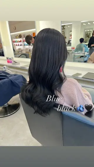 ロング カラー 榎木 香穂のヘアスタイル
