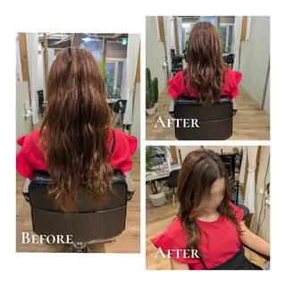 ロング 有馬 葵のヘアスタイル