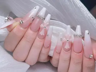 ロング カラー yuna ユナのネイルデザイン