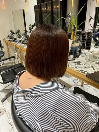 ミディアム 艶髪/ボブモデル 募集🫧terukaのヘアスタイル