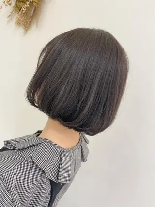 ショート カラー 銀座メンズ専門🖤 叶奈々のヘアスタイル