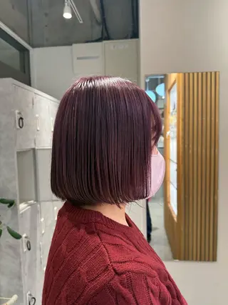 ミディアム 🍓mito/ ブリーチ/カラー🍓のヘアスタイル