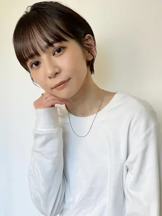 ショート カラー 高橋 愛美のヘアスタイル