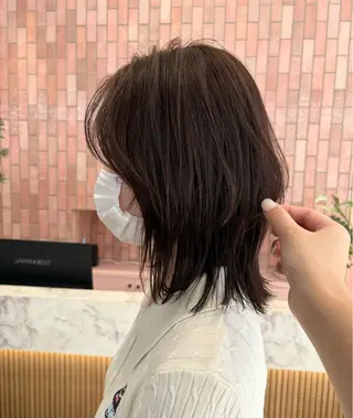 ミディアム 🔆韓国 norika🔆のヘアスタイル