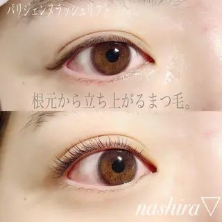 マツエク・マツパ nashira恵比寿 まつ毛&眉毛サロンのマツエク・マツパデザイン