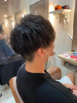 メンズ 井上 日菜乃のヘアスタイル