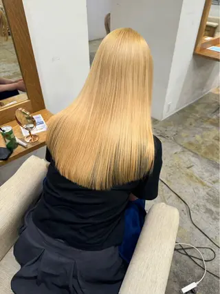 ロング 赤味消し美容師✄﻿ 🍀ヨシノのヘアスタイル