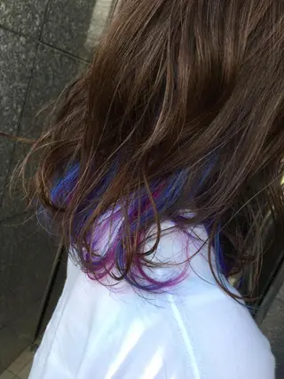 ミディアム hair salonのヘアスタイル