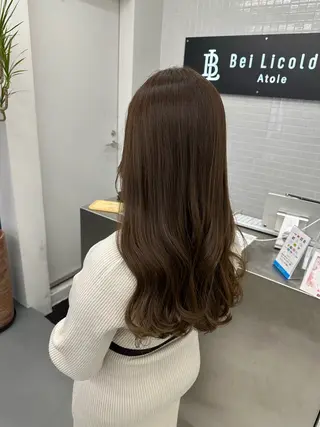 ロング カラー 古田 昂也のヘアスタイル