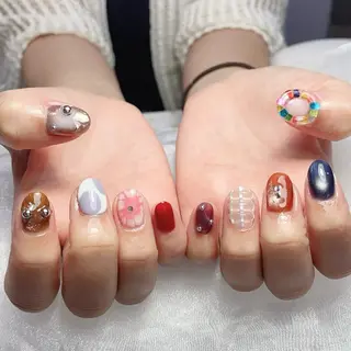 ネイル RosyBeauty スカルプ専門店のネイルデザイン