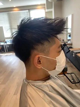 ショート 竹原 徹のヘアスタイル