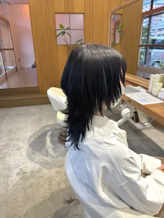 ミディアム カラー WATANABE MISAKIのヘアスタイル
