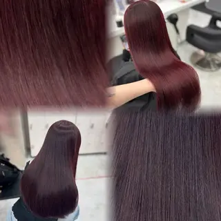 ロング カラー ヘアアレンジ メンズ さくら🍒 暖色カラー/髪質改善のヘアスタイル