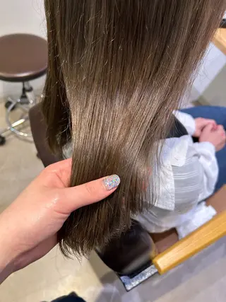 ミディアム カラー yoro /ミホのヘアスタイル
