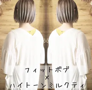 ショート カラー テトネ タカシのヘアスタイル
